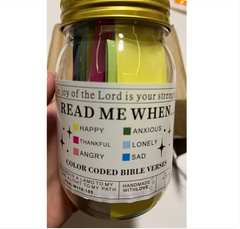 Bible Verses in a Jar – Christian Encouragement Gift