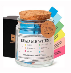 Bible Verses in a Jar – Christian Encouragement Gift